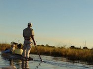 They start the day boating & looking for crocodiles. 